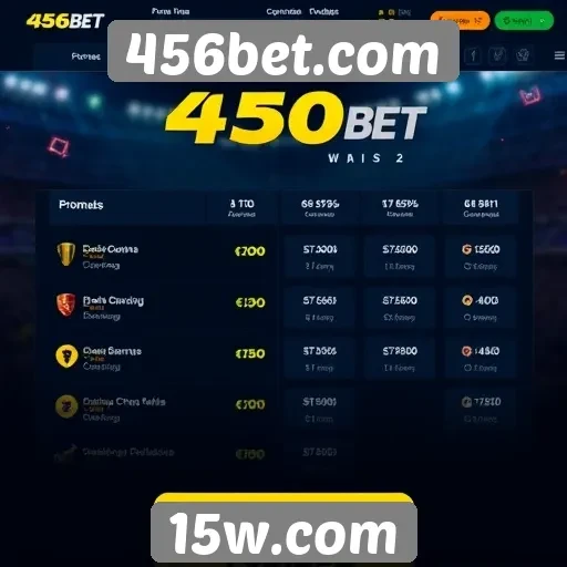 Novas promoções disponíveis no 456bet.com